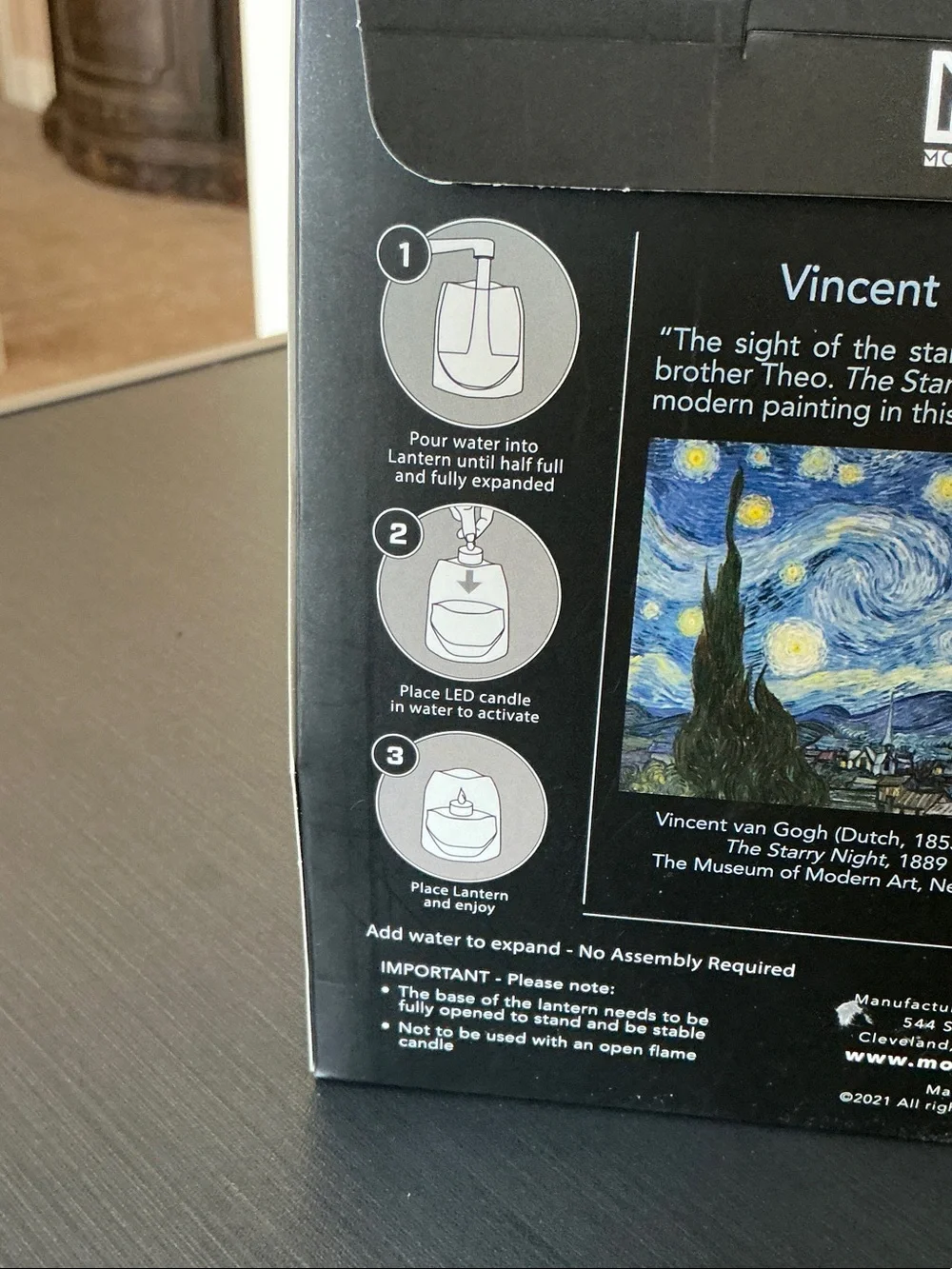 MOOGY Starry Night Luminary Lanterns - Blue/Yellow